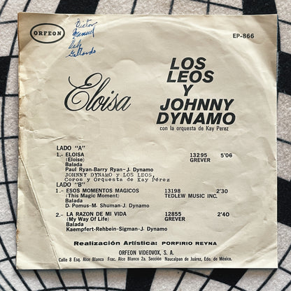 7¨| Los Leos y Johnny Dynamo ‎– Eloisa