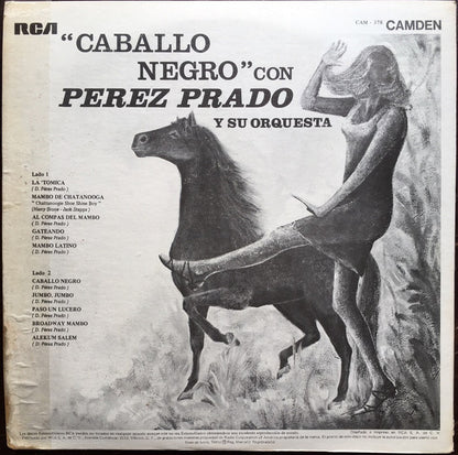 Perez Prado Y Su Orquesta ‎– Caballo Negro Y Otros Exitos Con