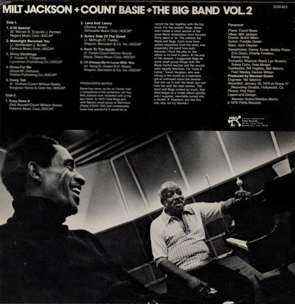 Milt Jackson + Count Basie + The Big Band ‎– Vol. 2