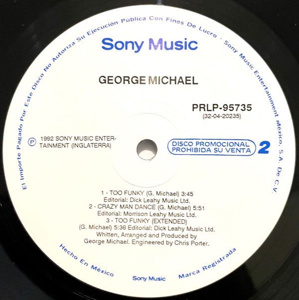 George Michael ‎– Too Funky