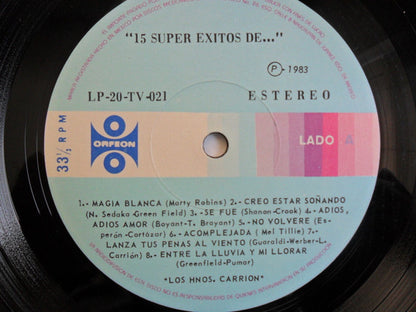 Hermanos Carrión ‎– 15 Super Hits