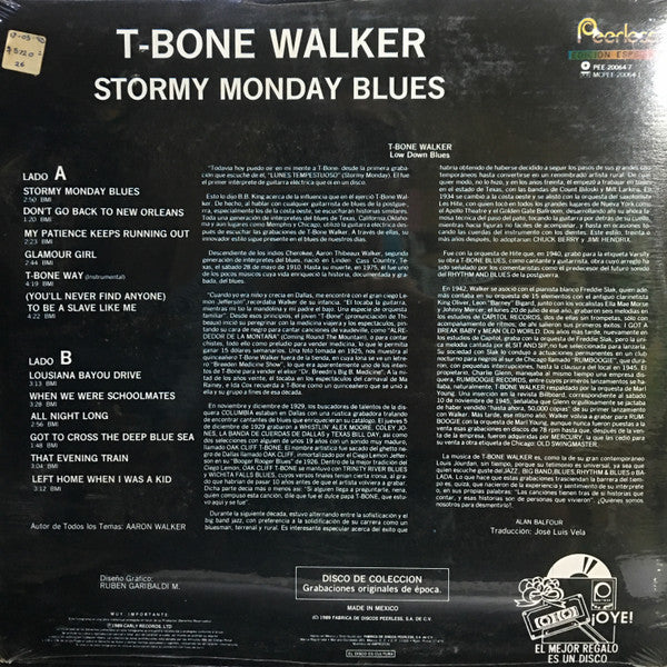 T-Bone Walker ‎– Stormy Monday Blues