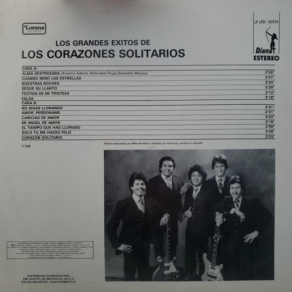 Los Corazones Solitarios ‎– Los Grandes Éxitos