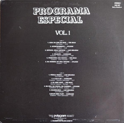 Various ‎– Programa Especial Vol. 1