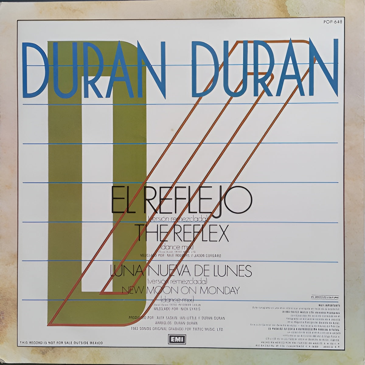 Duran Duran ‎– The Reflex (The Dance Mix)