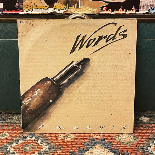 F.R. David ‎– Words