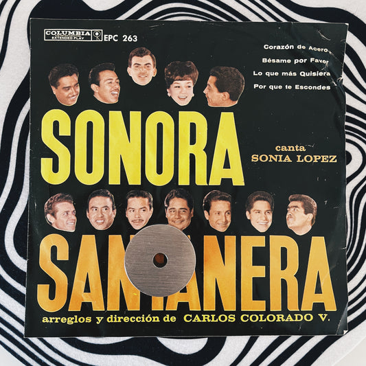 7¨| Sonora Santanera ‎– Corazón De Acero / Besame Por Favor / Lo Que Mas Quisiera / Porque Te Escondes