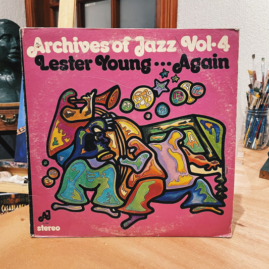 Lester Young ‎– Archives Of Jazz Vol-4 Lester Young...Again