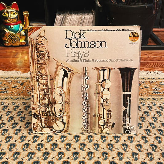 Dick Johnson – Dick Johnson Plays Alto Sax & Flute & Soprano Sax & Clarinet