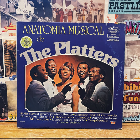 The Platters ‎– Antologia Musical (Caja de 3 discos)