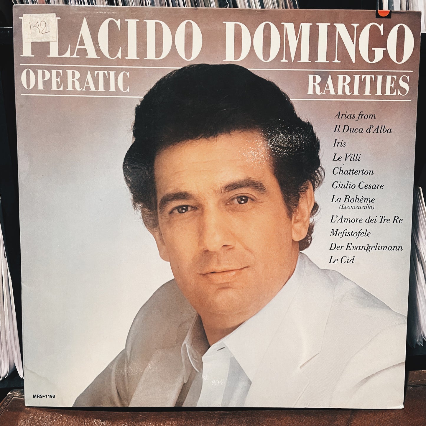 Placido Domingo ‎– Operatic Rarities