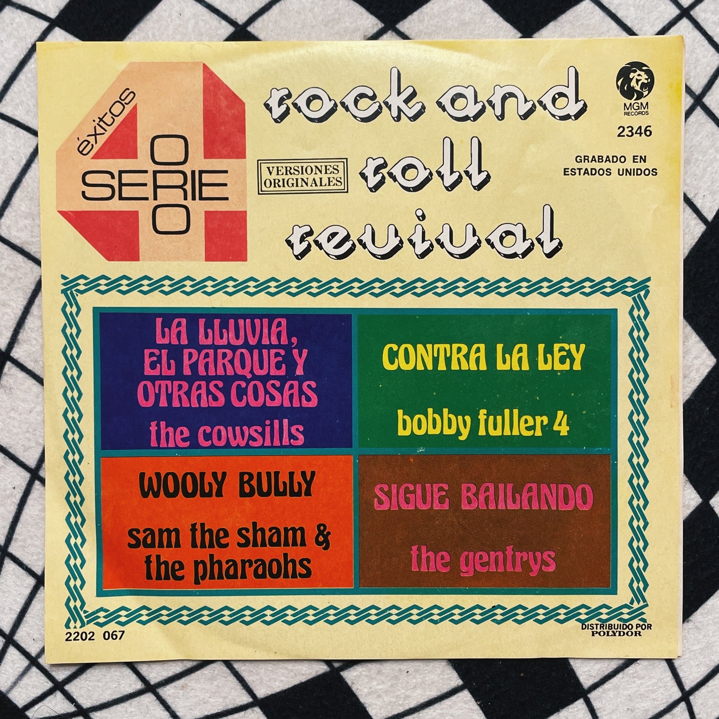 7¨| The Cowsills, Sam The Sham & The Pharaohs, Bobby Fuller 4, The Gentrys ‎– Rock And Roll Revival