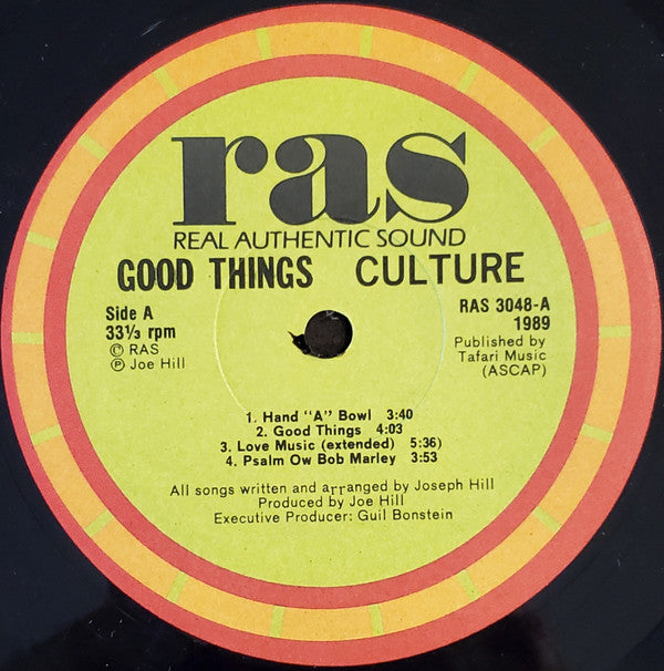 Culture ‎– Good Things