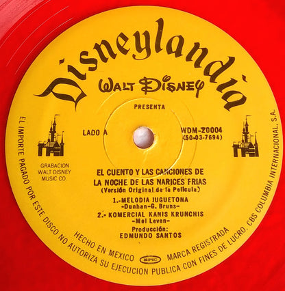 Walt Disney ‎– La Noche De Las Narices Frías