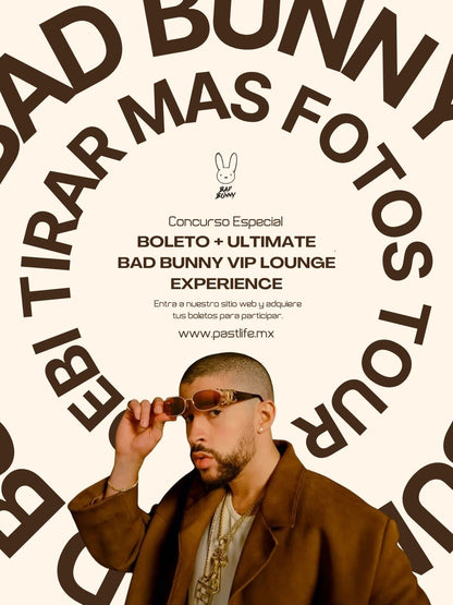 Concurso “Ultimate Bad Bunny VIP Experience" Ticket
