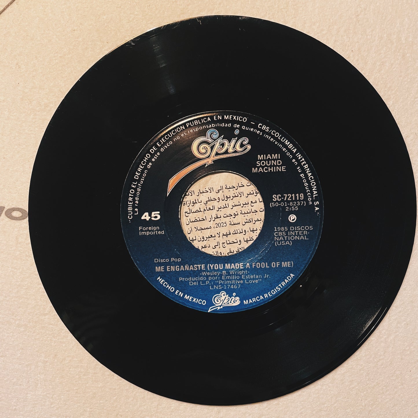 7¨| Miami Sound Machine - Bad Boy