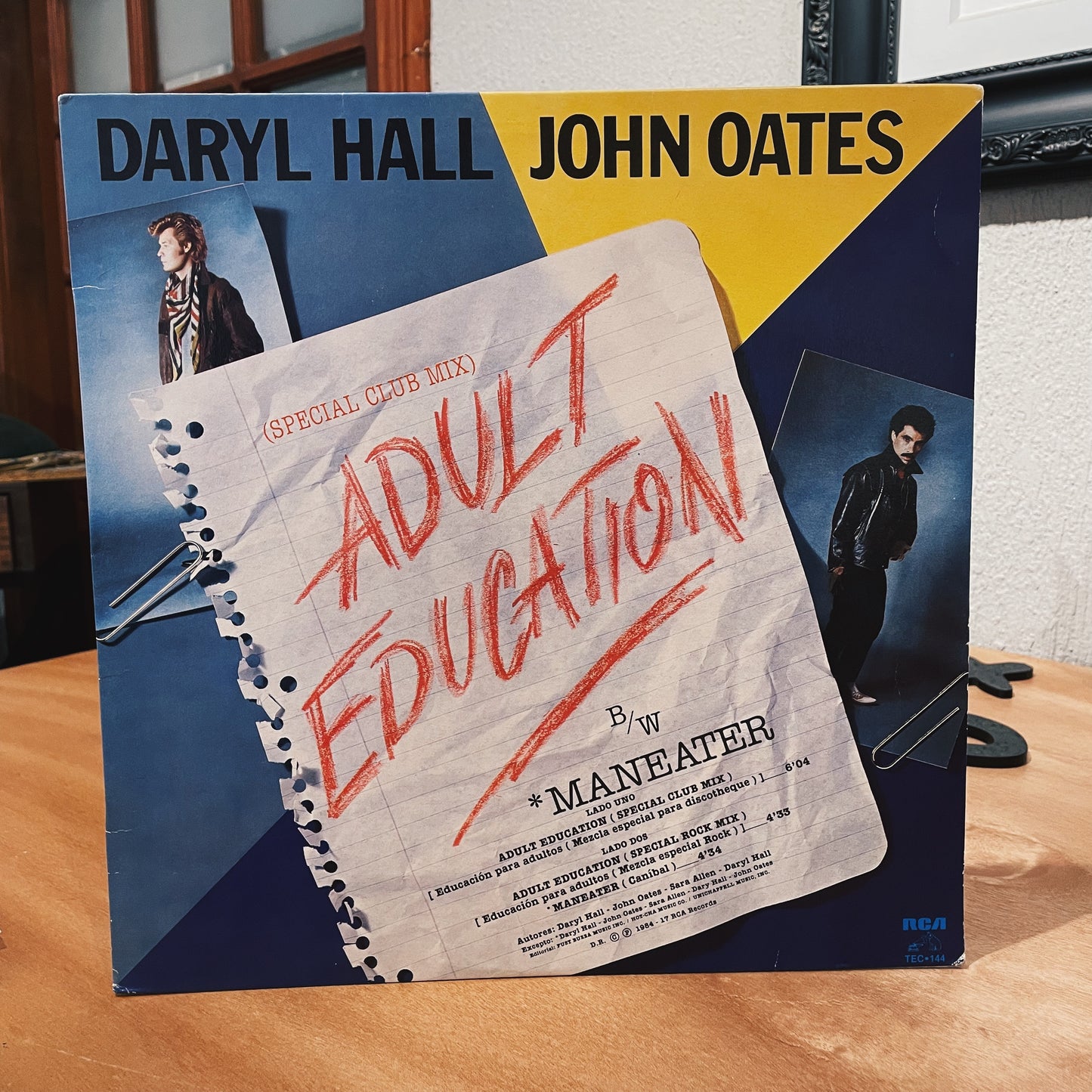 Daryl Hall John Oates ‎– Adult Education (Special Club Mix)