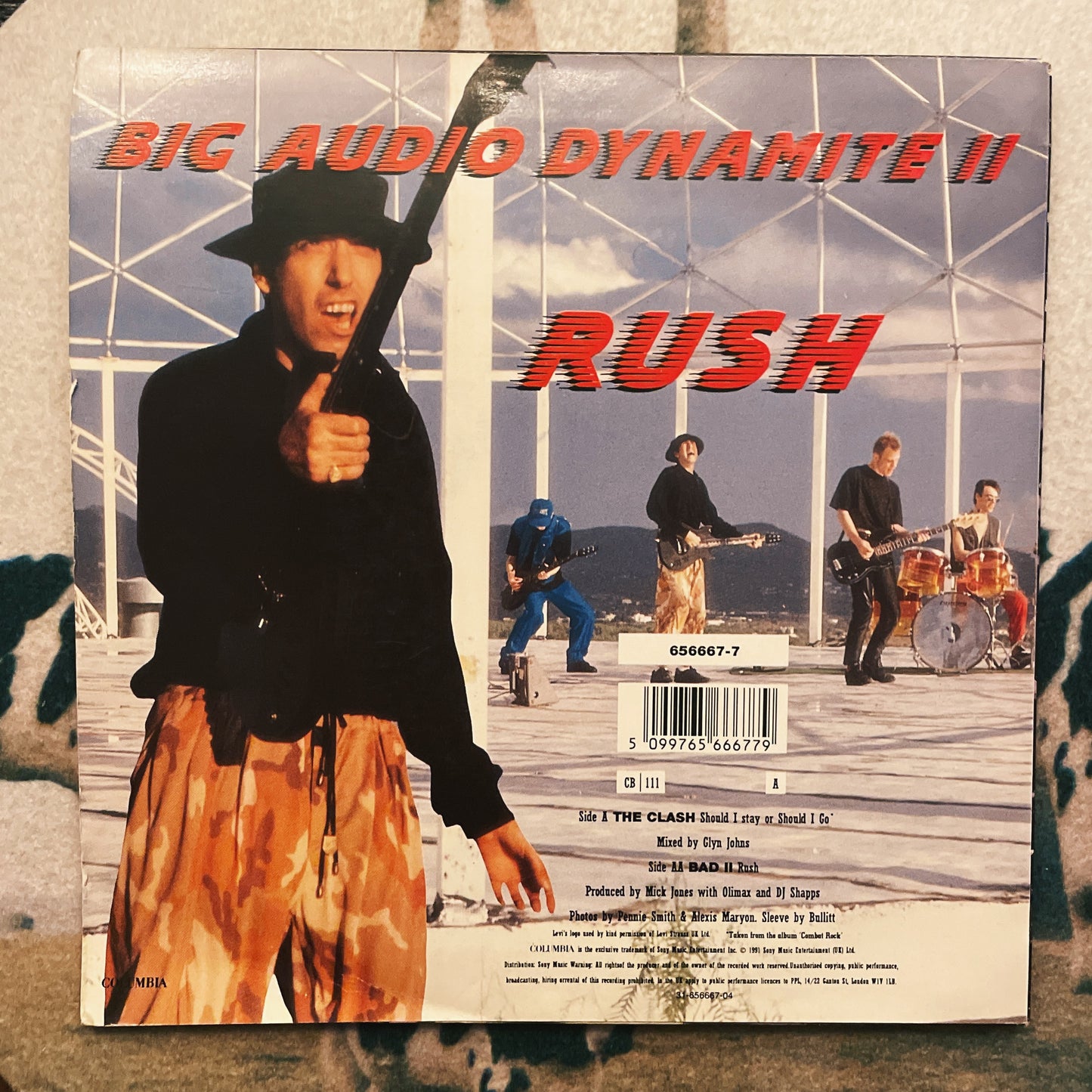 7¨| The Clash / BAD II ‎– Should I Stay Or Should I Go / Rush
