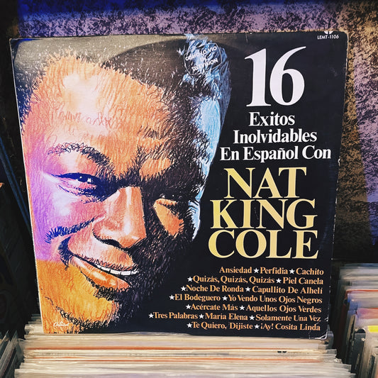 Nat King Cole ‎– 16 Inolvidables Exitos en Español con Nat King Cole