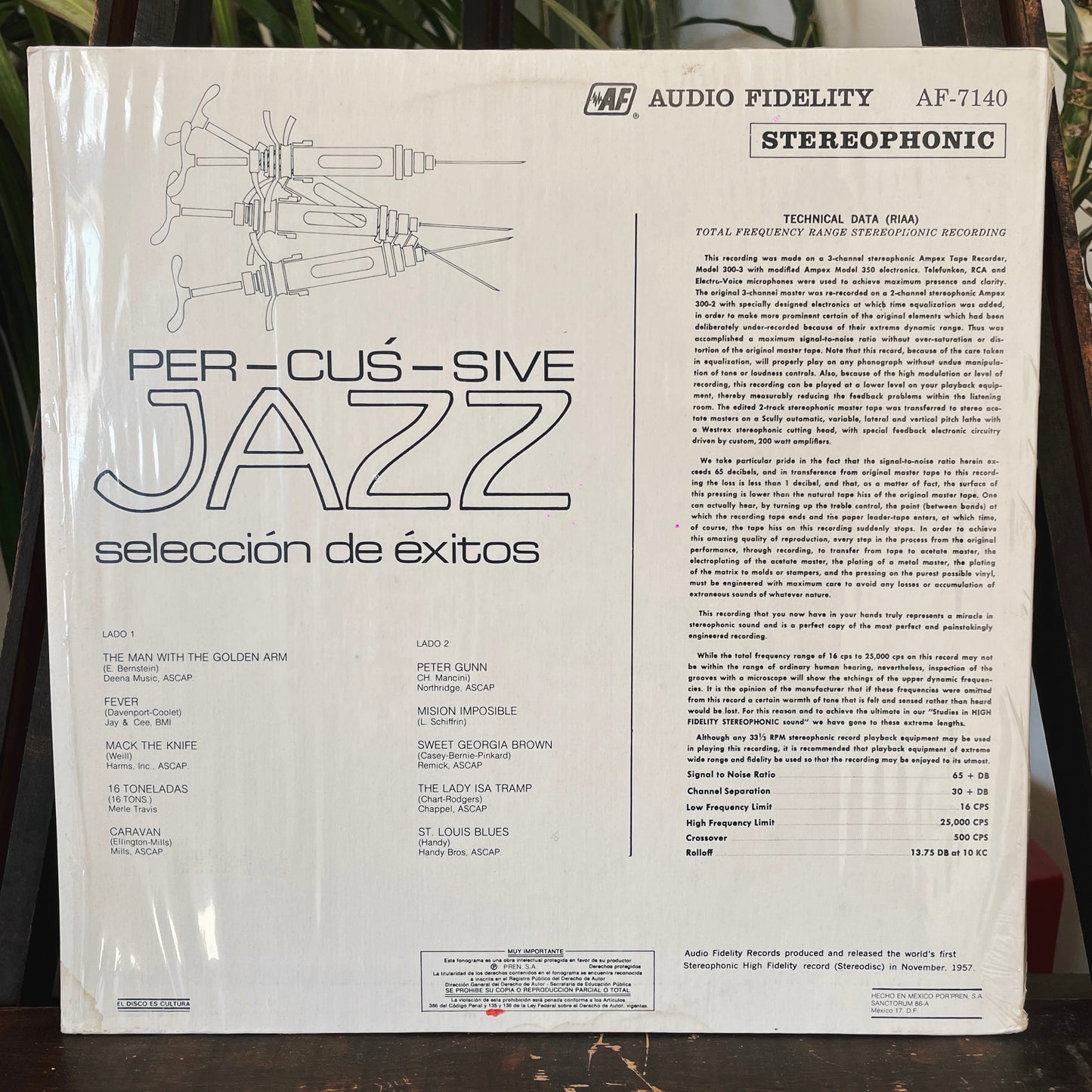 Various ‎– Per-cuś-sive Jazz Selección De Éxitos