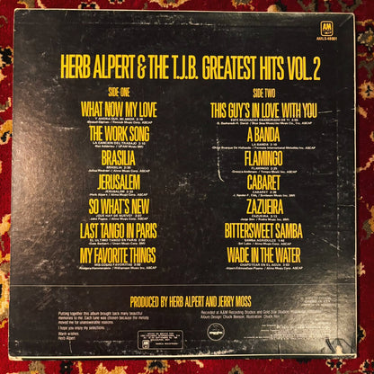 Herb Alpert & The T.J.B. – Greatest Hits Vol. 2