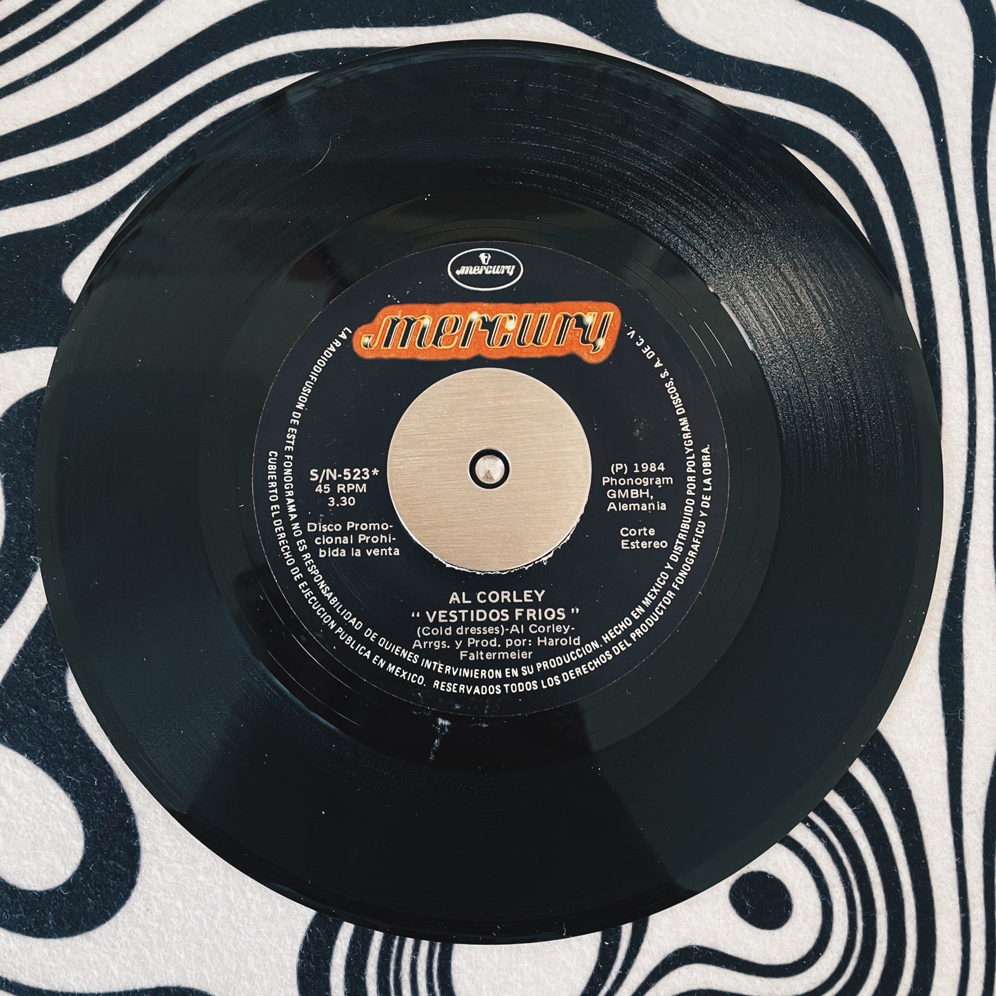 7¨| Al Corley ‎– Vestidos Frios