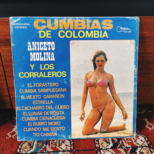 Aniceto Molina Y Los Corraleros ‎– Cumbias De Colombia