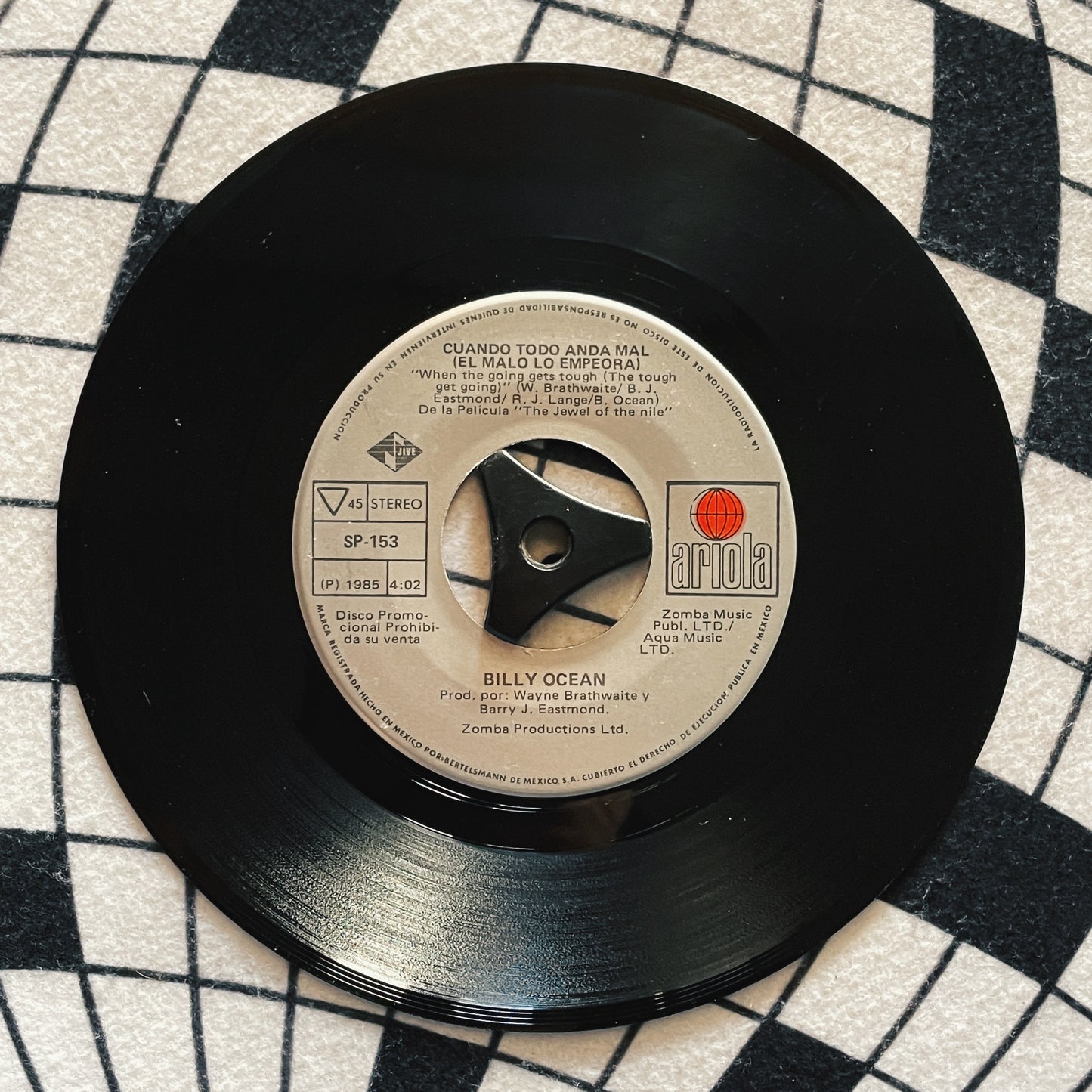 7¨| Billy Ocean - When the going gets tought (promocional)