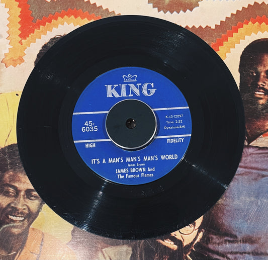 7¨| James Brown And The Famous Flames ‎– It's A Man's Man's Man's World / Is It Yes Or Is It No?