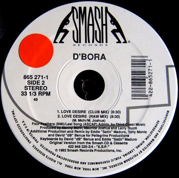 D'Bora ‎– Love Desire