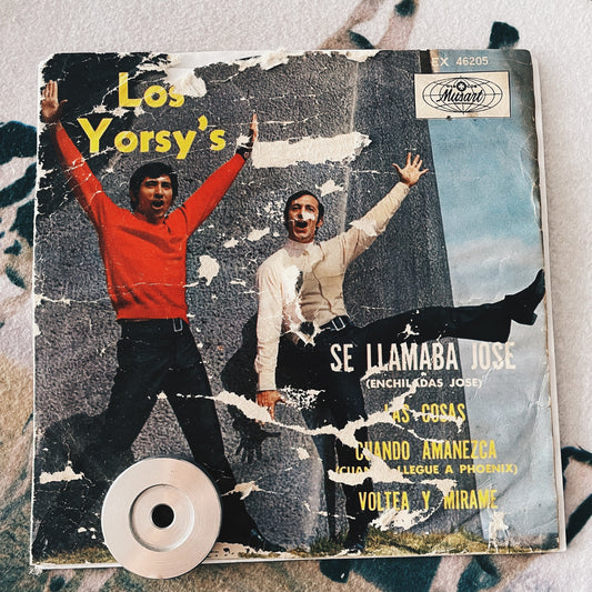 7¨| Los Yorsy's ‎- Se llamaba Jose / las cosas EP 4 Tracks