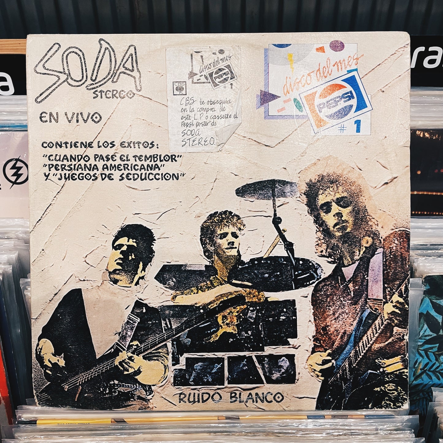 Soda Stereo ‎– Ruido Blanco - En Vivo