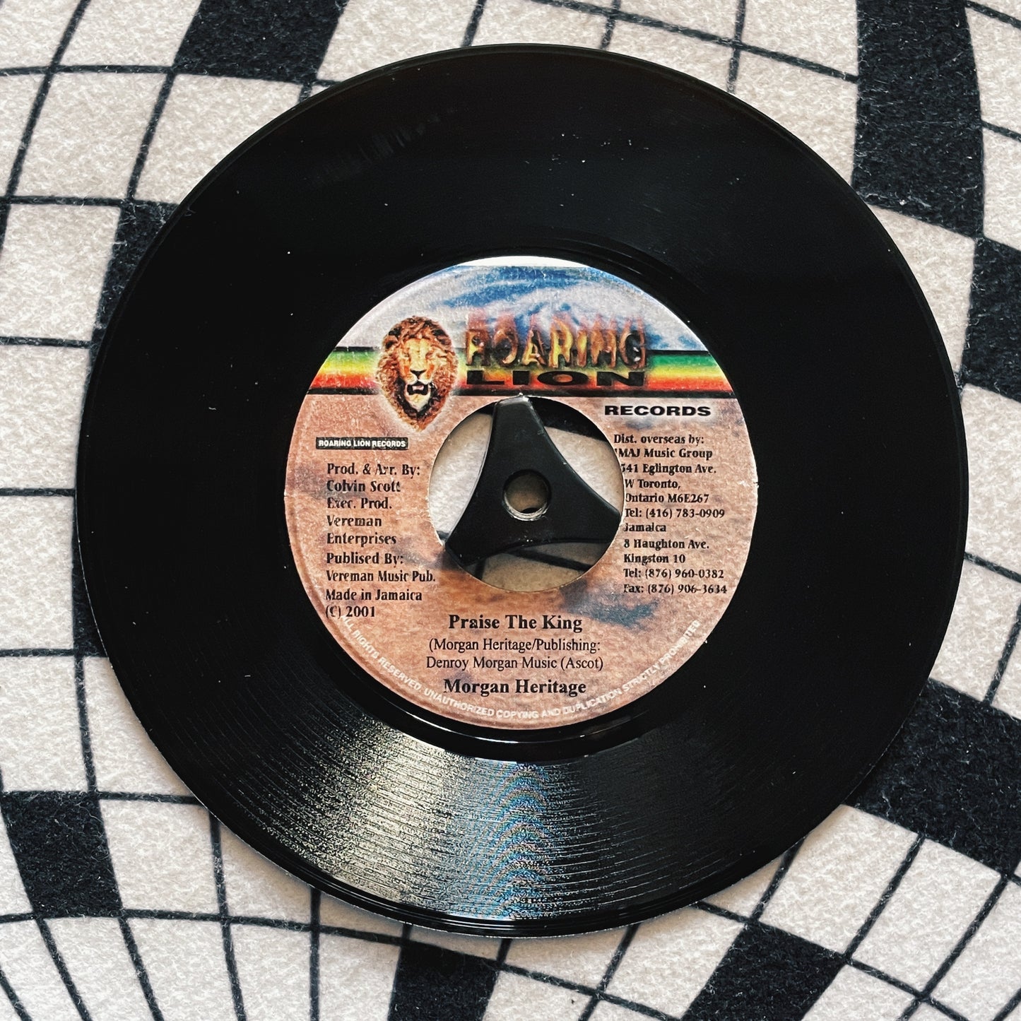 7¨| Morgan Heritage ‎– Praise The King