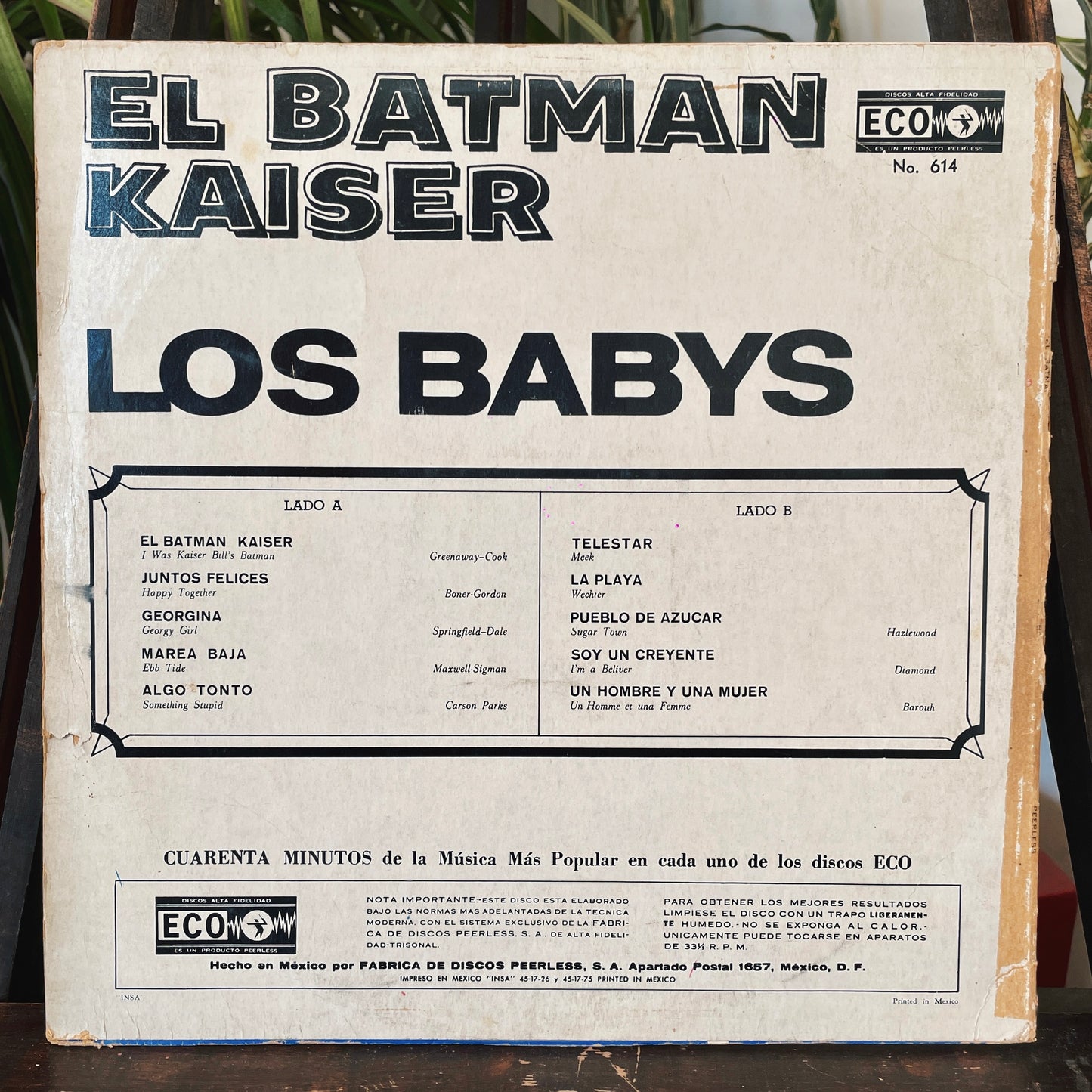 Los Babys ‎– El Kaiser Batman