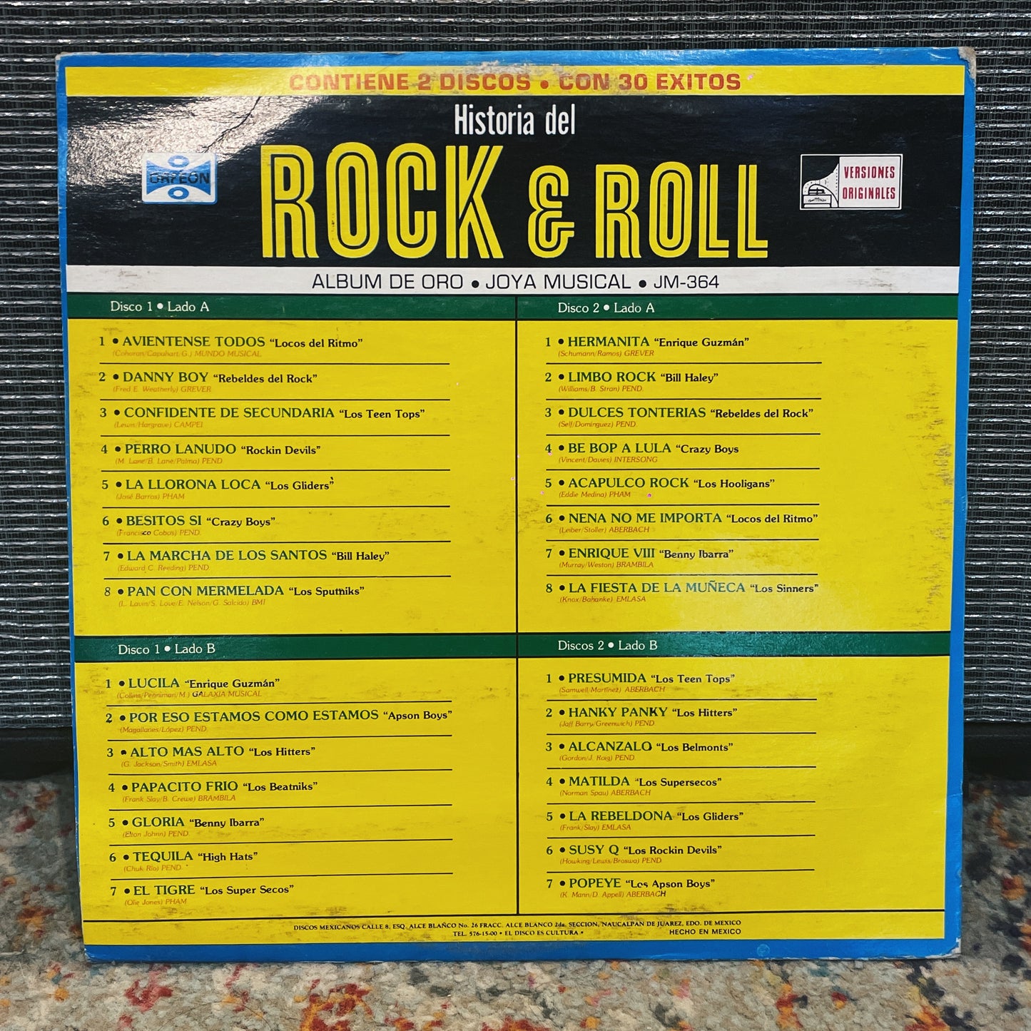 Los Locos Del Ritmo – 30 Exitos, Historia del Rock & Roll