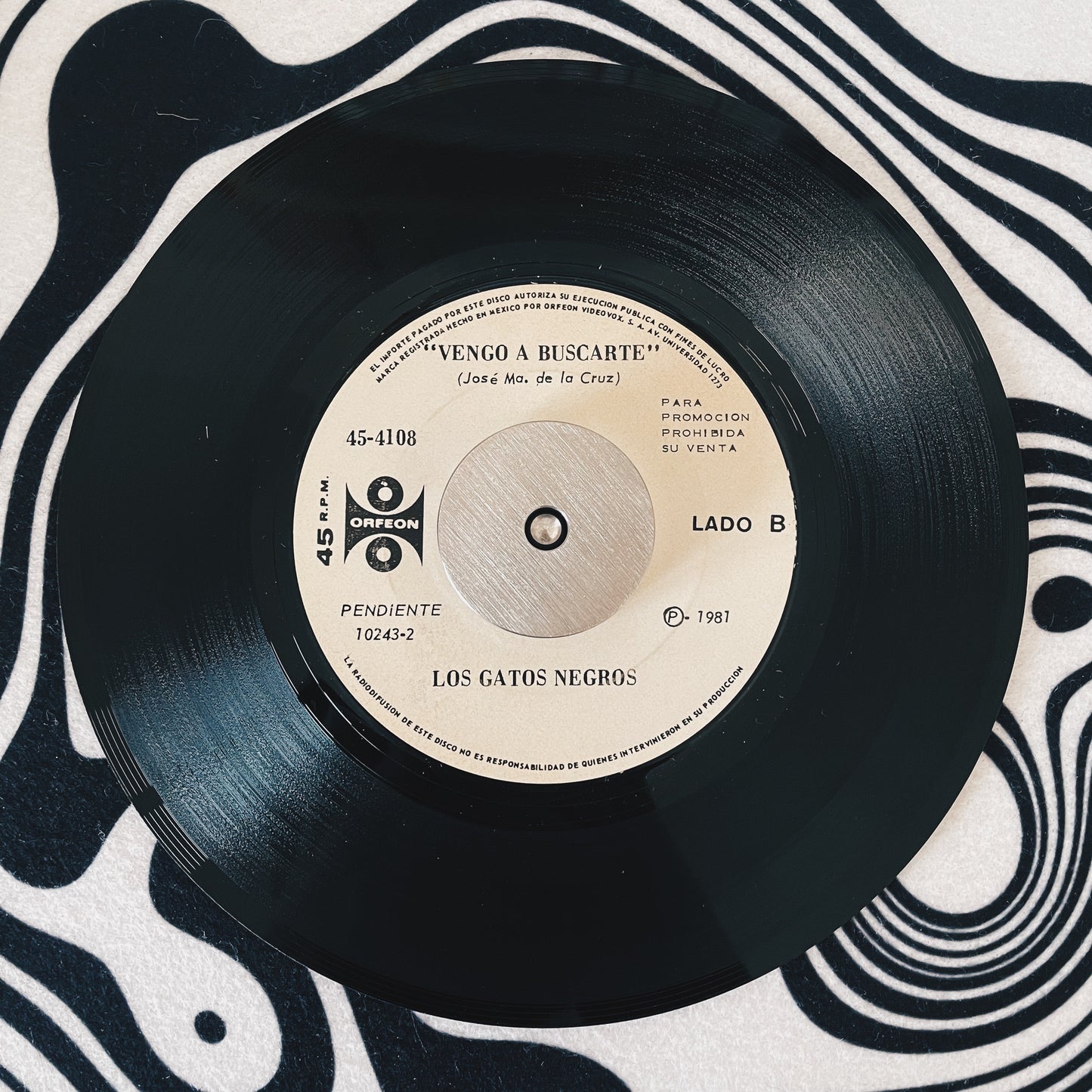 7¨| Los Gatos Negros - Vengo a buscarte / Dime pajarito