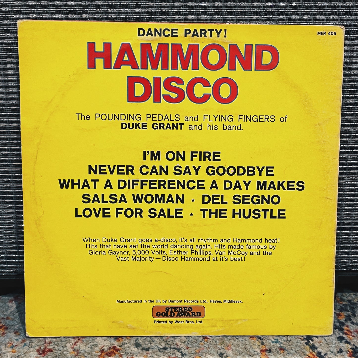 Duke Grant – Hammond Disco