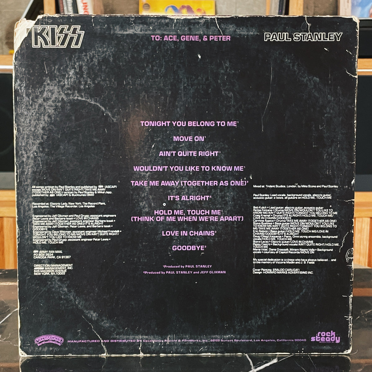 Kiss, Paul Stanley – Paul Stanley