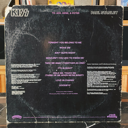 Kiss, Paul Stanley – Paul Stanley