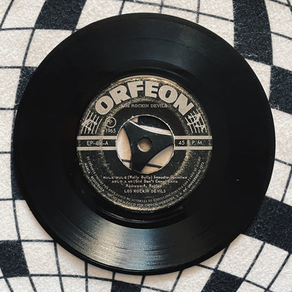 7¨| Los Rockin Devils ‎– Bule Bule / Solo A Mi / La Del Vestido Negro / Juego De Amor