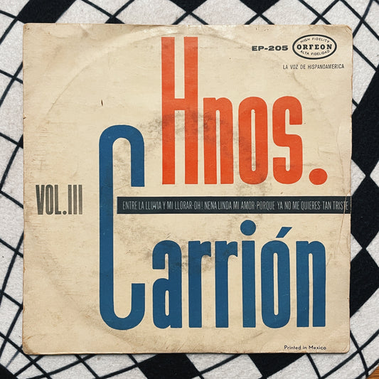 7¨| Hermanos Carrion ‎– Volumen III