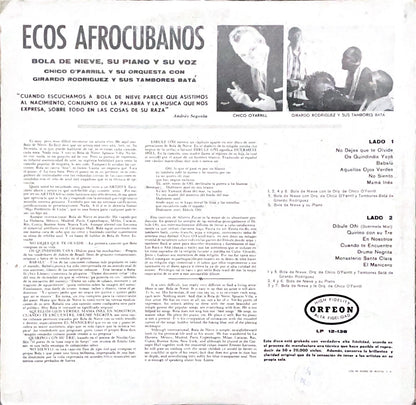 Snowball And His Piano, Chico O'Farrill And His Orchestra, Girardo Rodriguez And His Batá Drums – Afro-Cuban Echoes