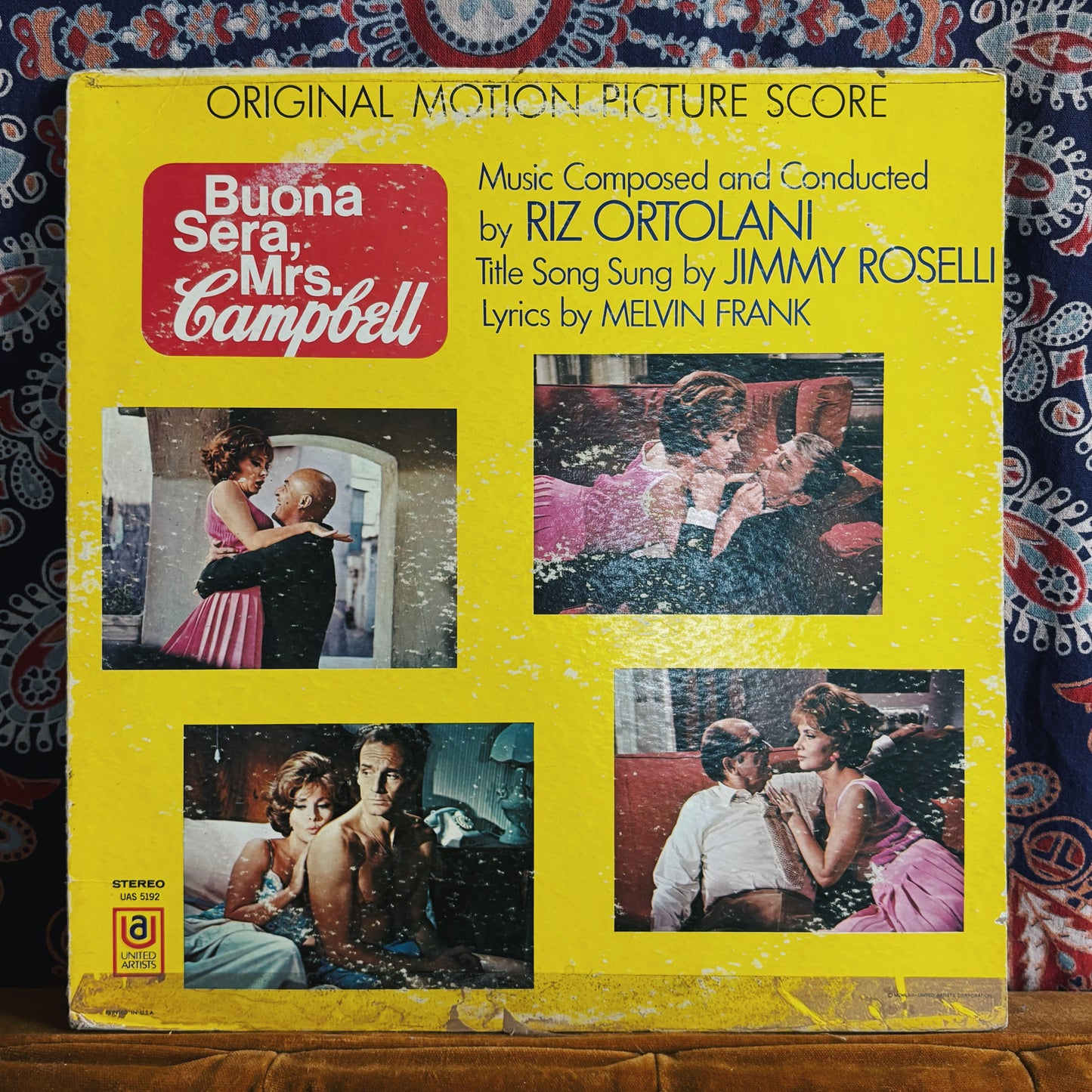 Riz Ortolani ‎– Buona Sera, Mrs. Campbell (Original Motion Picture Score)