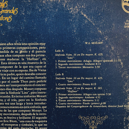 Mozart - Sinfonia N. 36 en do mayor k. 425 Linz