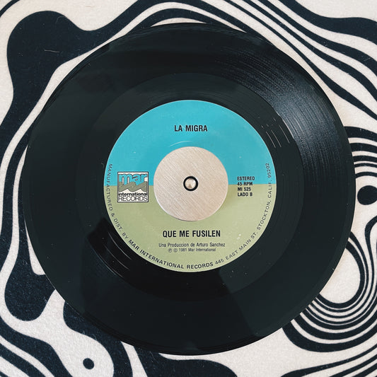 7¨| La migra - que me fusilen / borracho y perdido