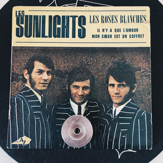 7¨| Les Sunlights ‎– Les Roses Blanches (Rock chanson de Francia)