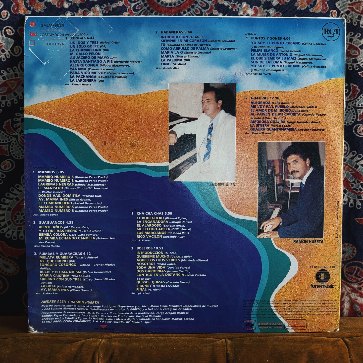 Andrés Alén Y Ramón Huerta ‎– Cubanisimo Caliente Caliente! 62 Exitos de Siempre