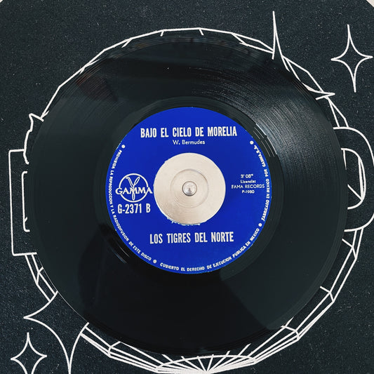 7¨| Los Tigres Del Norte ‎– Un Dia a La Vez / Bajo El Cielo De Morelia