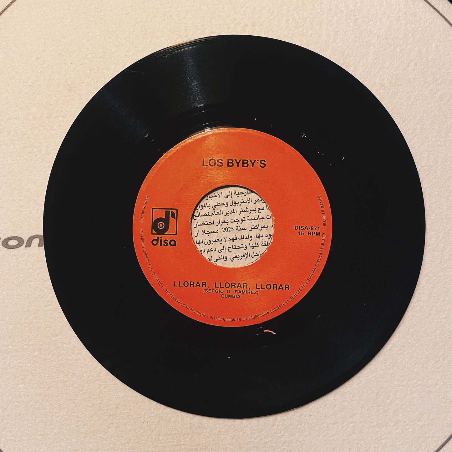 7¨| Los Byby´s - Llorar, llorar, llorar / Corazon Barato