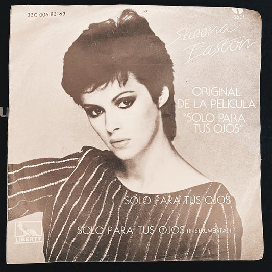 7¨| Sheena Easton - For your eyes only